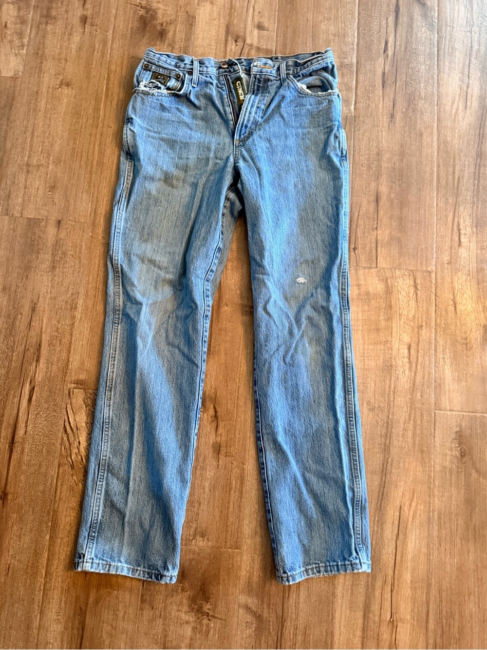 Cinch Men's Light Blue Denim Jeans - Classic Straight Fit